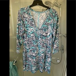 V-Neck Lilly Pulitzer T-Shirt Dress